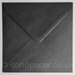 Black 155 x 155mm Envelopes 100gsm